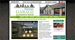 Desktop Screenshot of downtowngaragemilford.com